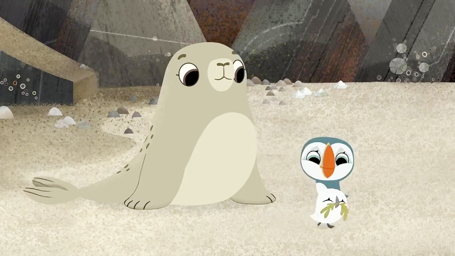 انیمیشن صخره پافین ها Puffin Rock - فصل 1 قسمت 8 ( 22 تا 24 )